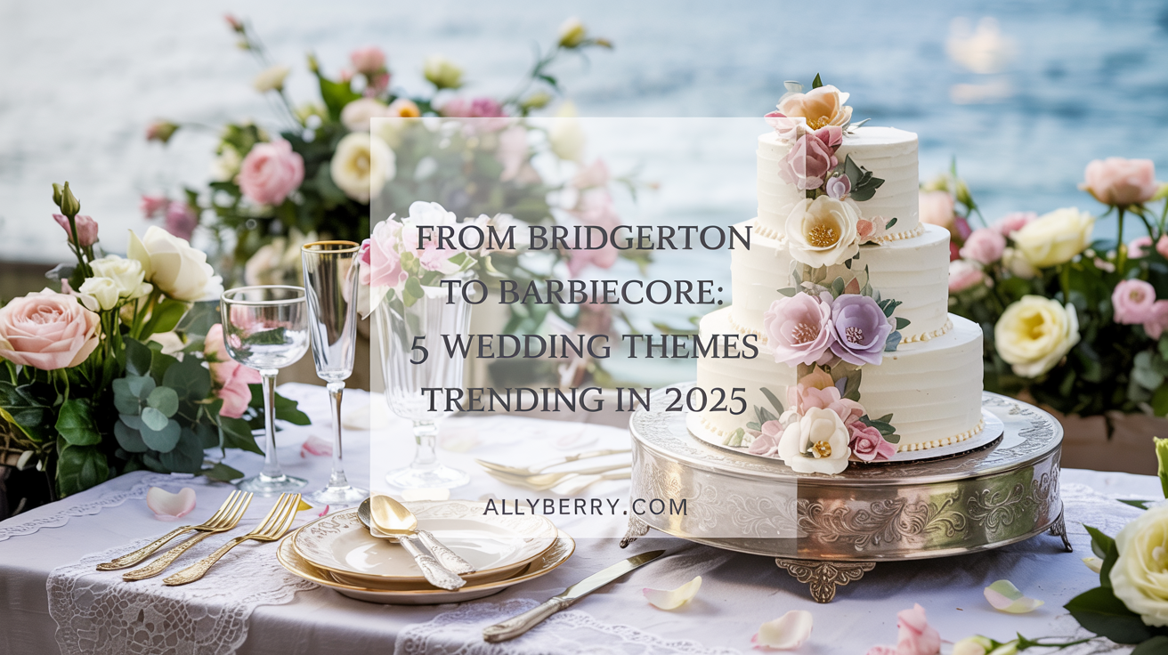 Bridgerton Barbiecore Wedding Theme